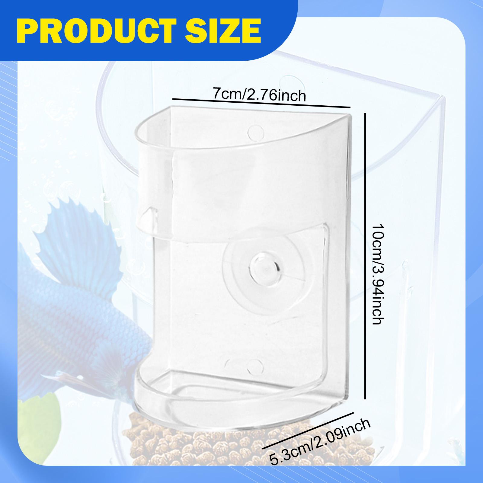 Fish Tank Feeder Clear PS Floa - Aquarium Fish Keeping review and price