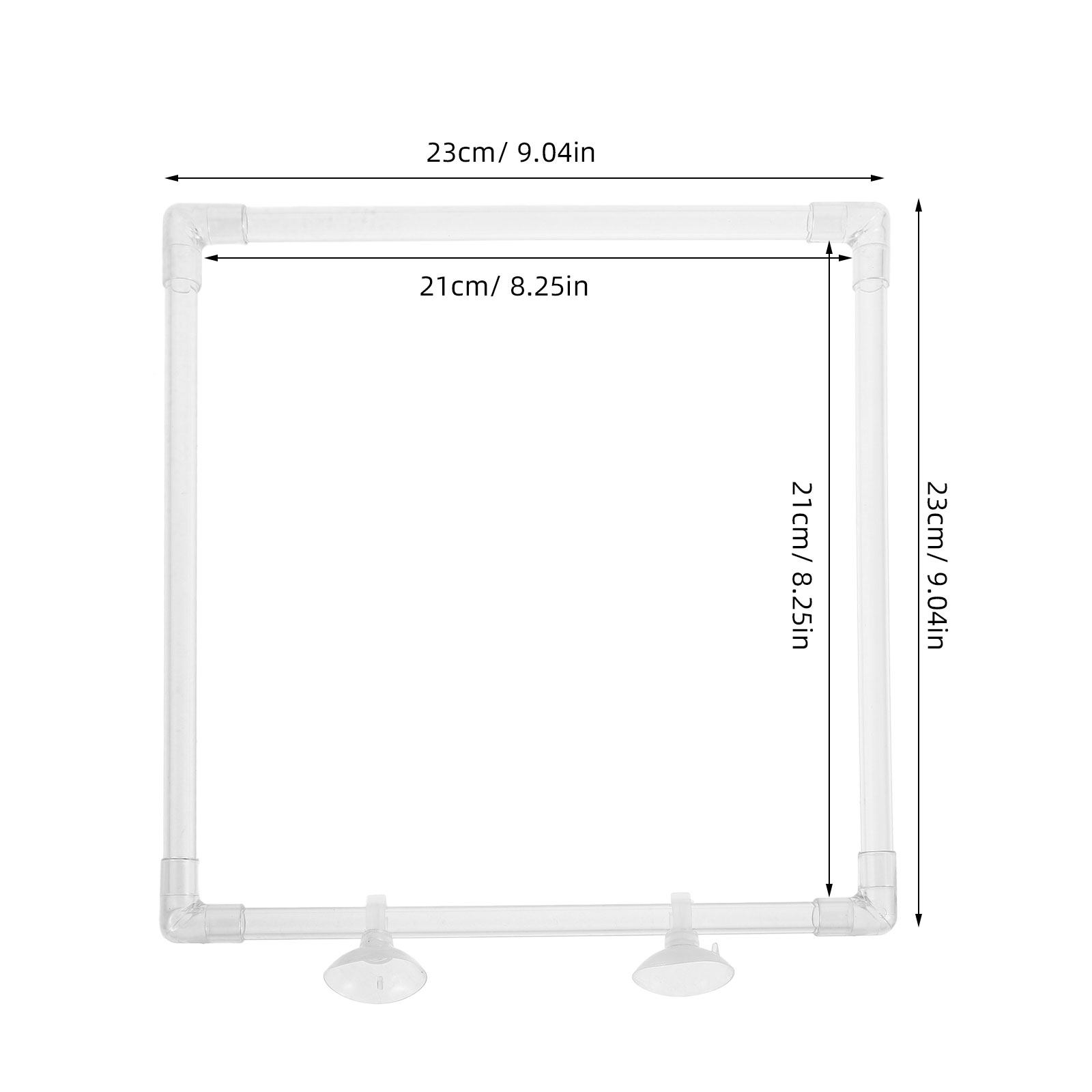 Acrylic Fish Feeding Ring Tran - Aquarium Fish Keeping review and price
