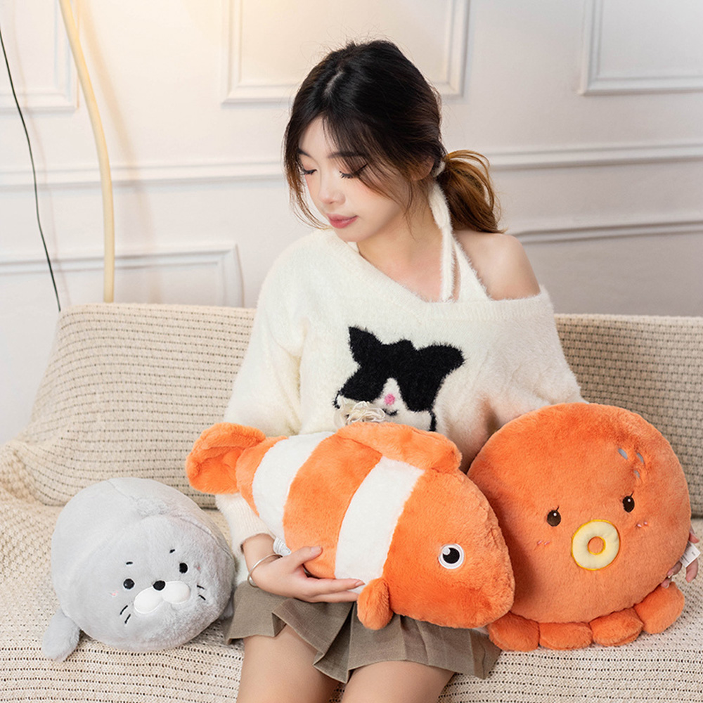 Cute Clown Fish Octopus Seal A - Aquarium Fish Keeping review and price