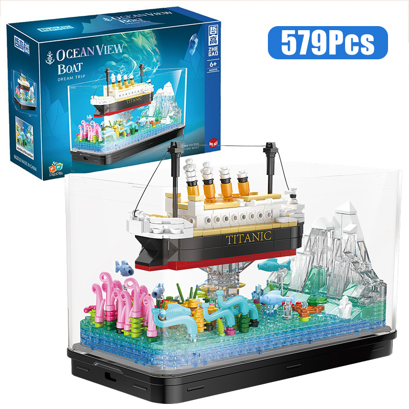 MOC Titanic Cruise Line Pirate - Aquarium Fish Keeping review and price
